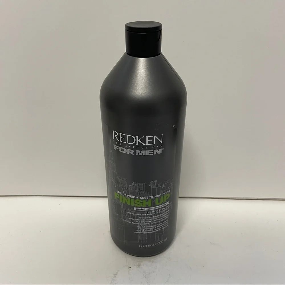 Redken for Men Finish Up Daily Weightless Conditioner 33.8 OZ HTF
